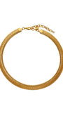 Colar Malha Snake Dourado
