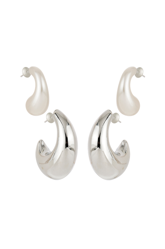 KIT DE BRINCOS PÉROLA PRESENZA