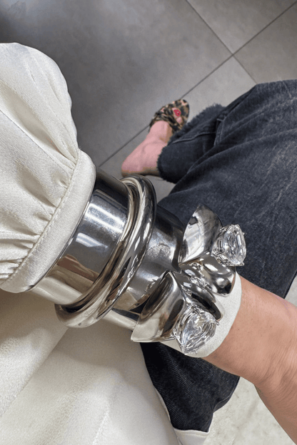 BRACELETE METALLO CRISTAL