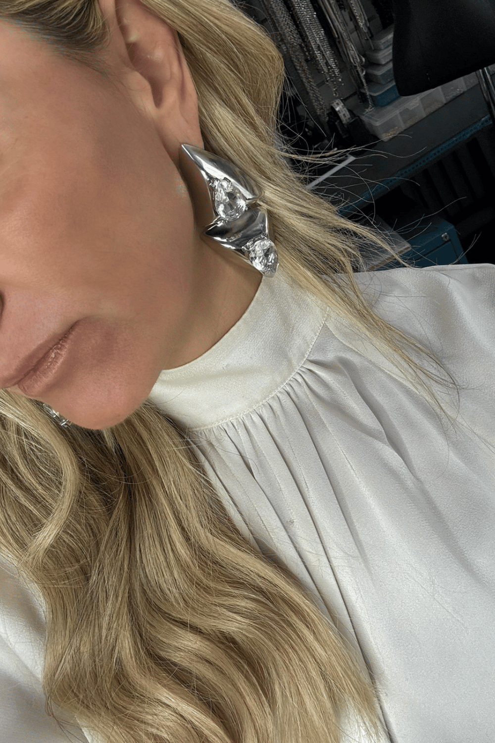 BRINCO DUPLO METALLO CRISTAL