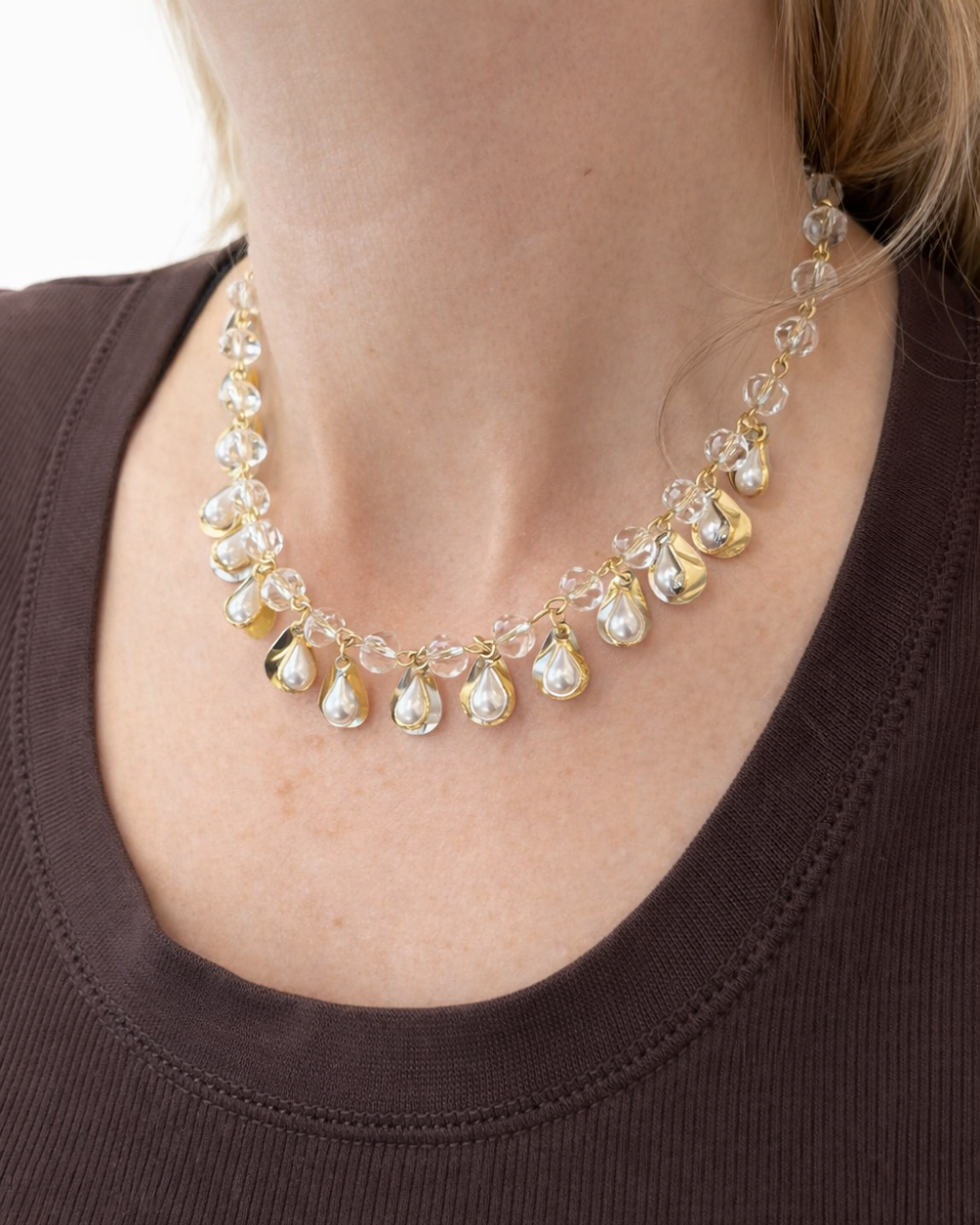 KIT COLAR E BRINCO PÉROLA MIX AND MATCH ESSENZA