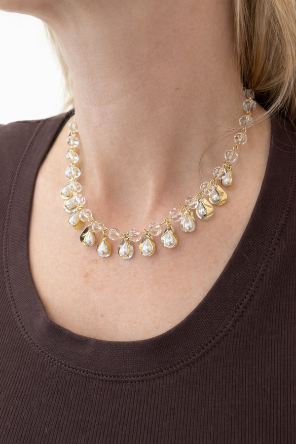 KIT COLAR E BRINCO PÉROLA MIX AND MATCH ESSENZA