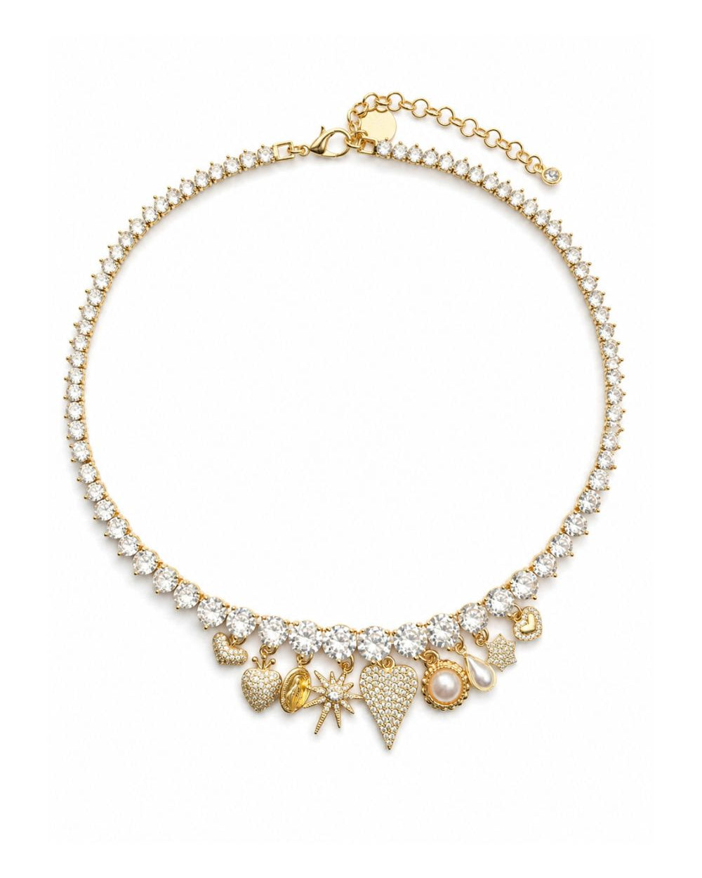 Colar Riviera Mix Dourado
