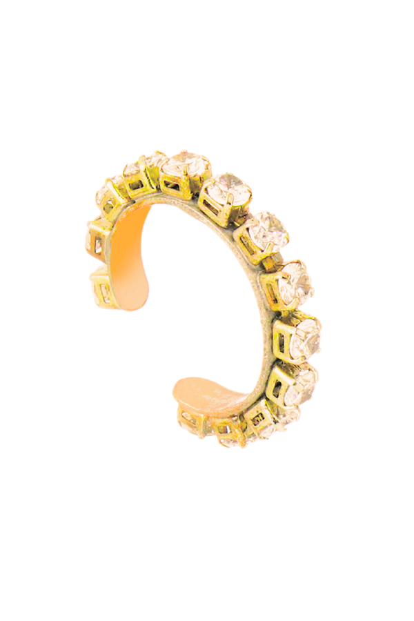 EAR CUFF REDONDO DOURADO