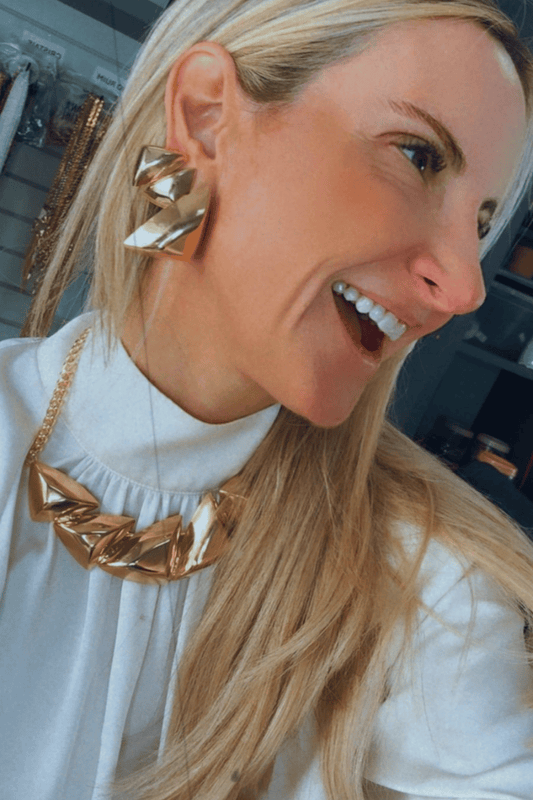 BRINCO PRESSÃO METALLO DOURADO