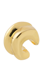 Ear Cuff Bold em Eletroformação Dourado – Volume Escultural e Leveza
