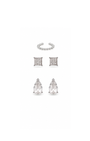 Kit de Brincos e Ear Cuff Shine