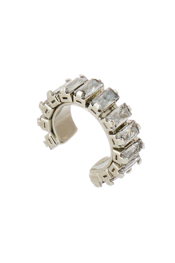 EAR CUFF ZIRCÔNIA P PRATEADO