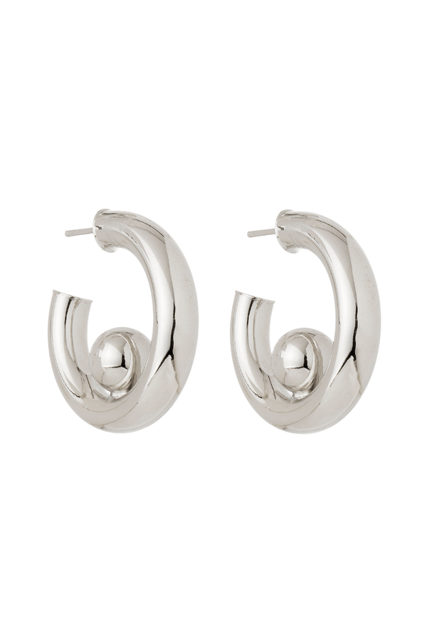 BRINCO TUBO METALLO PRATEADO