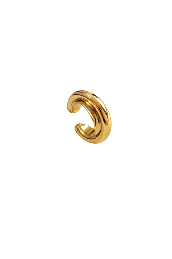 EAR CUFF DESIGN PRESENZA DOURADO