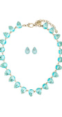 KIT COLAR E BRINCO EXCLUSIVE AZUL