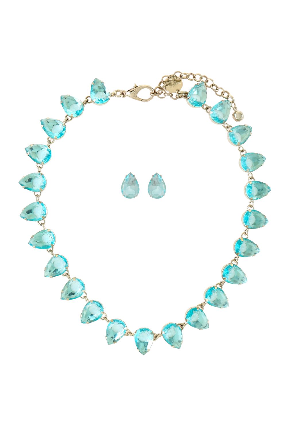 KIT COLAR E BRINCO EXCLUSIVE AZUL