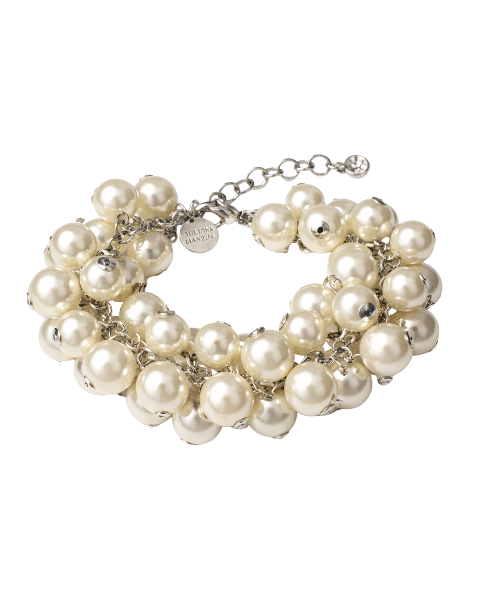 Pulseira de Pérolas Volumosa e Contemporânea – Angela
