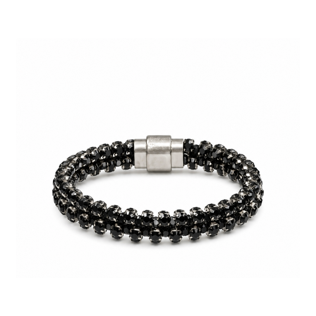 Pulseira Shine Azul Fecho Imã