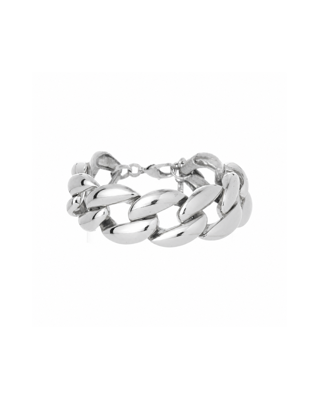 PULSEIRAS ELOS LISO PRATEADO