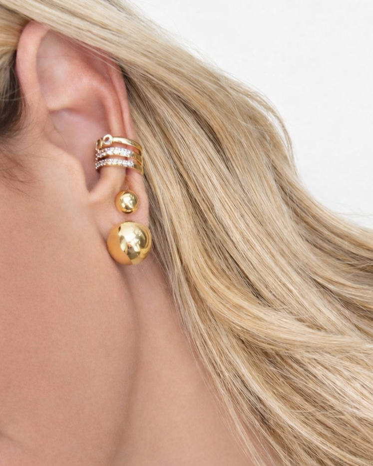 EAR CUFF SHINE DOURADO