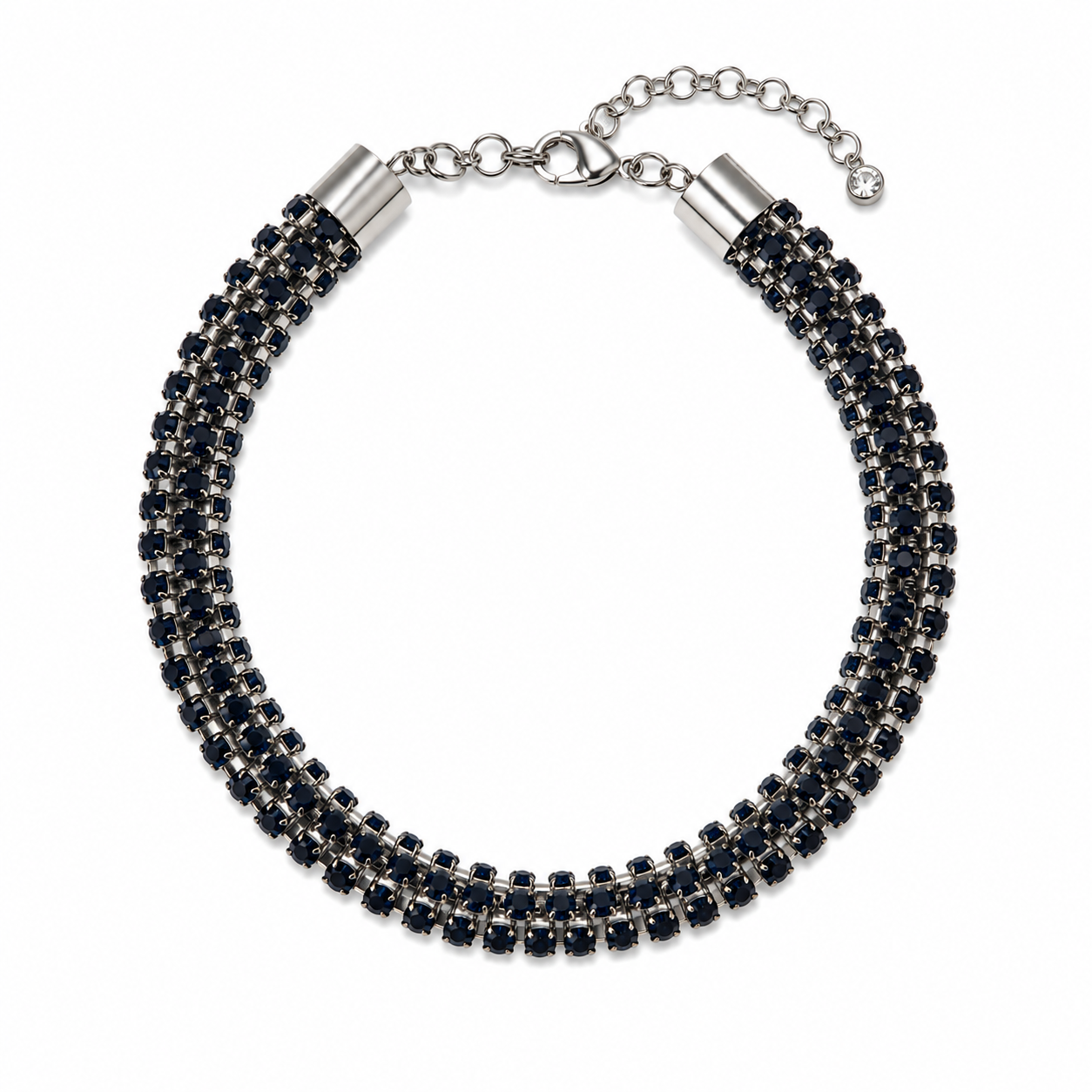 COLAR CURTO SHINE PRETO
