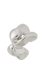 EAR HOOK BOLD PRATEADO