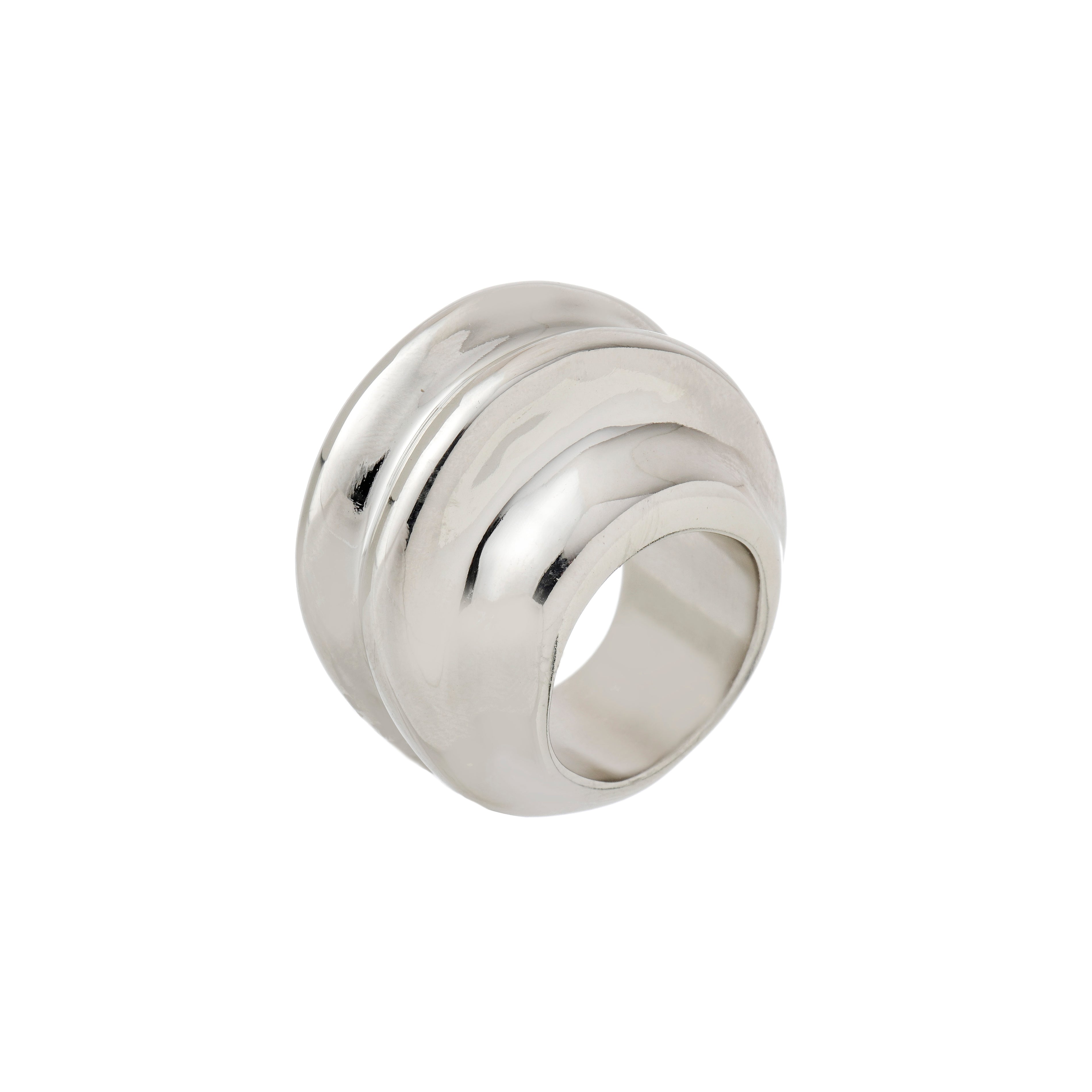 MAXI ANEL BOLD PRATEADO